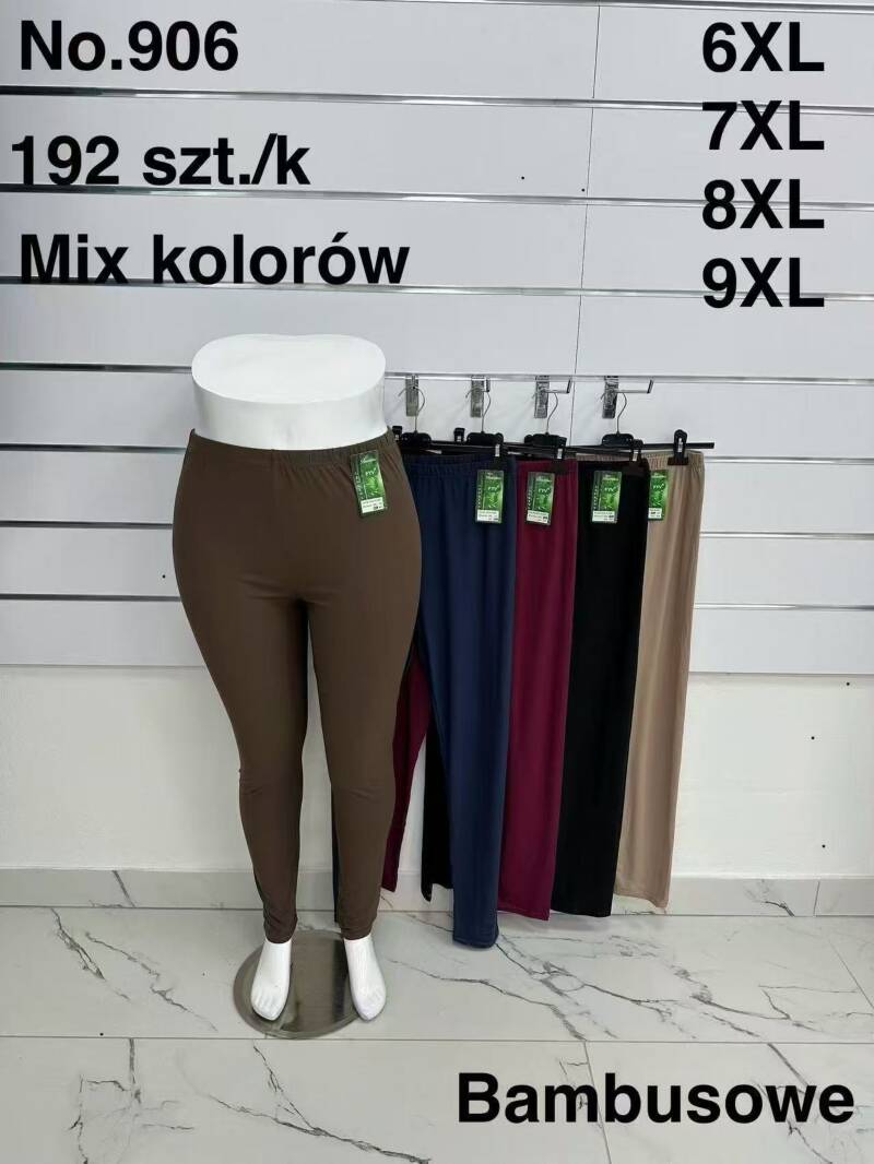 Leginsy damskie Roz 6XL-9XL, Mix kolor Paczka 10 szt